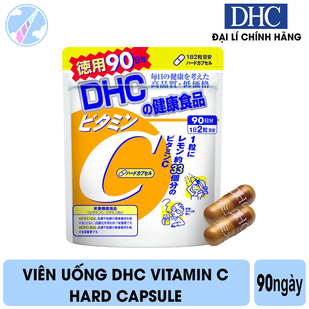 Combo Viên uống DHC Sáng da - Mờ thâm 90 Ngày (Adlay & Vitamin C)