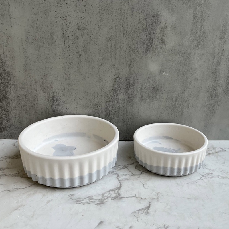 Khuôn Silicone Tạo Hình Chậu Hoa 3D DIY