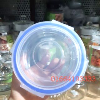 Hộp thủy tinh đựng thực phẩm tròn