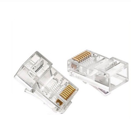 Combo 10 Đầu bấm dây mạng Hạt mạng RJ45 Cat5e hàng chất lượng cao