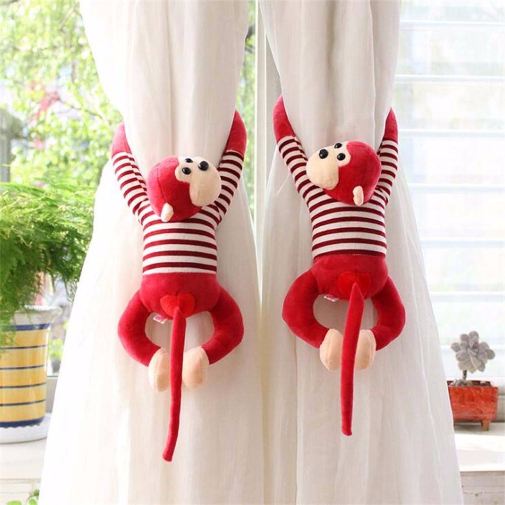 Khỉ Nhồi Bông Tay Dài Mềm Mại Nhiều Màu Dễ Thương Cho Bé