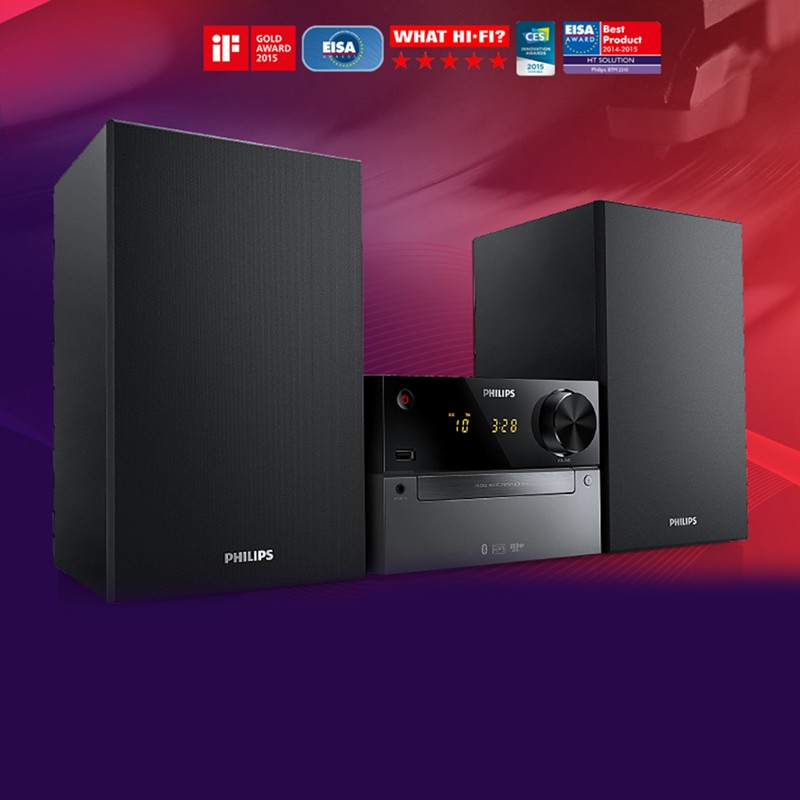 Loa Philips BTM2310 HIFI/2.1(usb, Bluetooth,FM,CD) - hàng nhập khẩu