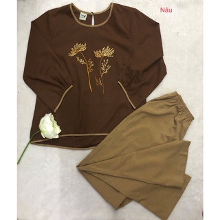 BỘ LAM ĐI CHÙA CHO NỮ [ KIỂU BỒ CÔNG ANH ]