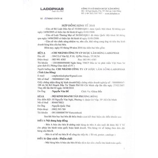 Cao Atisô Ladophar ống 10ml