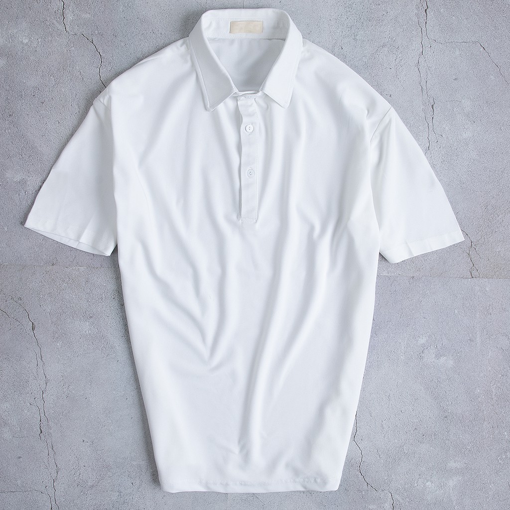 Áo Polo Nam Trơn RM Menswear Vải Cotton CVC Chống Nhăn,5 Màu Trẻ Trung