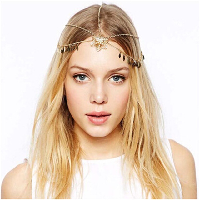 [Mã FAMAYFA2 giảm 10K đơn 50K] Bờm tóc bohemian - Vòng đội đầu boho - head chain boho style