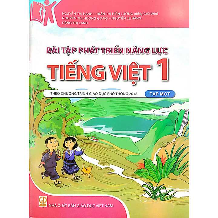 Sách - Bài tập phát triển năng lực Tiếng Việt lớp 1 tập 1
