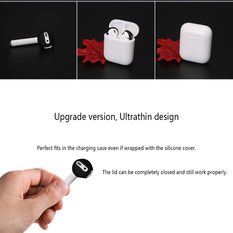 Nút Bịt Tai Bằng Silicon Chống Ồn Cho Tai Nghe Apple