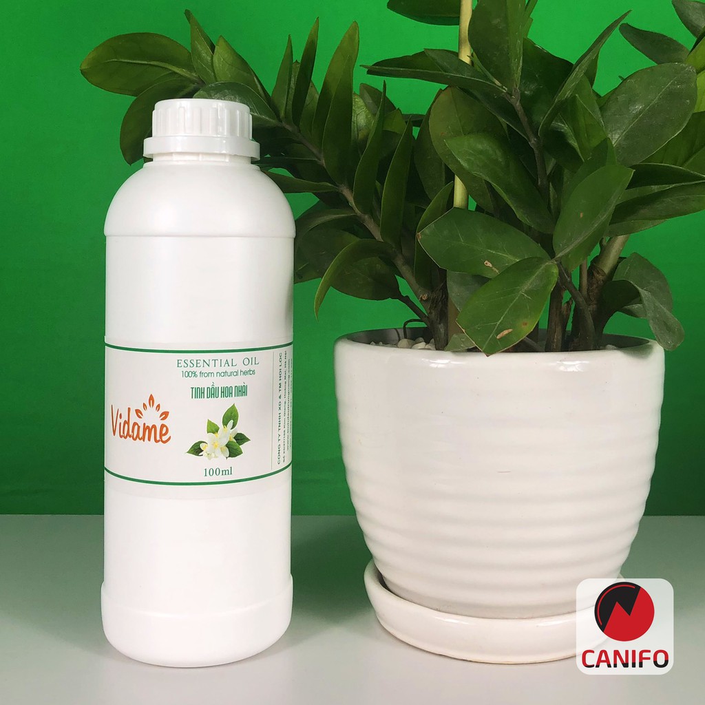 (1 Lít) Tinh Dầu Hoa Nhài CANIFO  Organic  - Hàng Chính Hãng, Tổng kho buôn tinh dầu hoa nhài [giá sỉ]