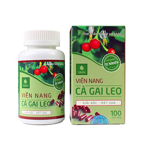 Viên nang cà gai leo -  Hỗ trợ tăng cường chức năng giải độc gan, bảo vệ tế bào gan
