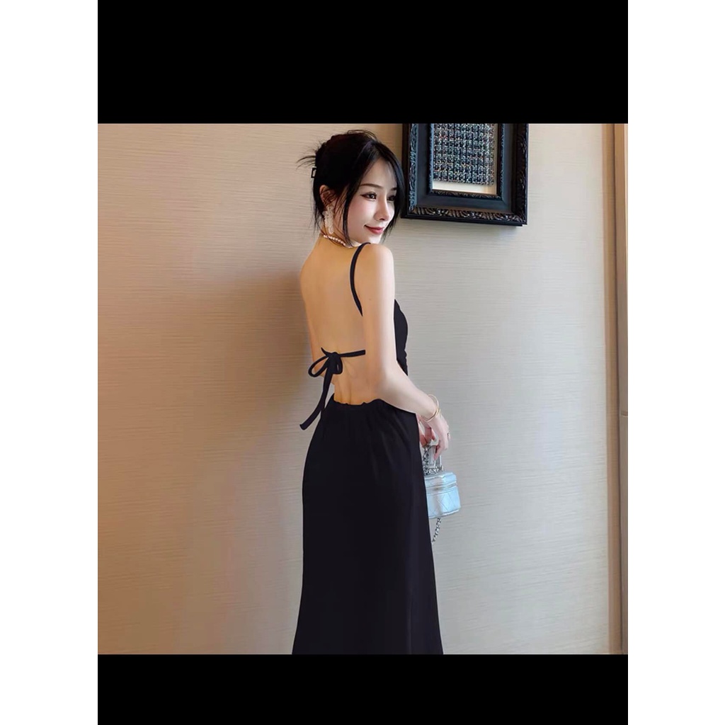 SWANKY DRESS Đầm Dài Hở Lưng nữ WINTER Sexy, Nữ Tính