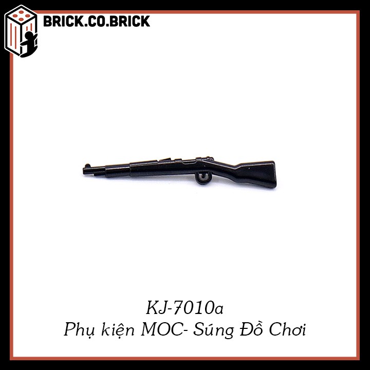 Vũ Khí Hiện Đại Đồ Chơi Phụ kiện MOC Army Lắp Ráp Minifig Mô Hình Sáng Tạo Trang Trí Quân Đội KJ-7010a