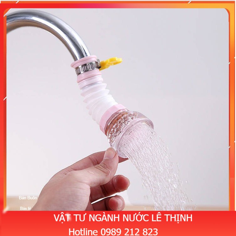 Đầu Vòi Nối Rửa Bát Tăng Áp Lò Xo Xoay 360 Độ Vòi Nước 360 Độ Cho Bồn Rửa Chén