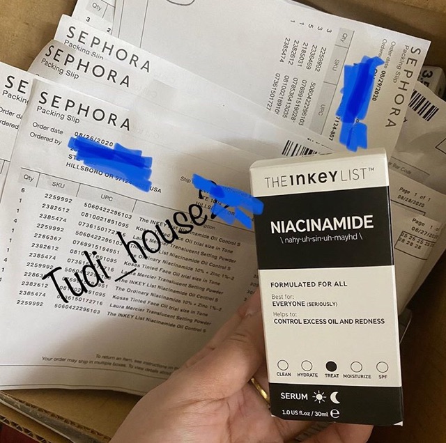 [MẪU MỚI 2020] Serum The Inkey List Niacinamide 30ml