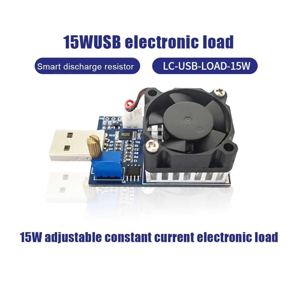 Usb Kiểm Tra Tải Điện Trở Không Đổi Dòng Điện 15W