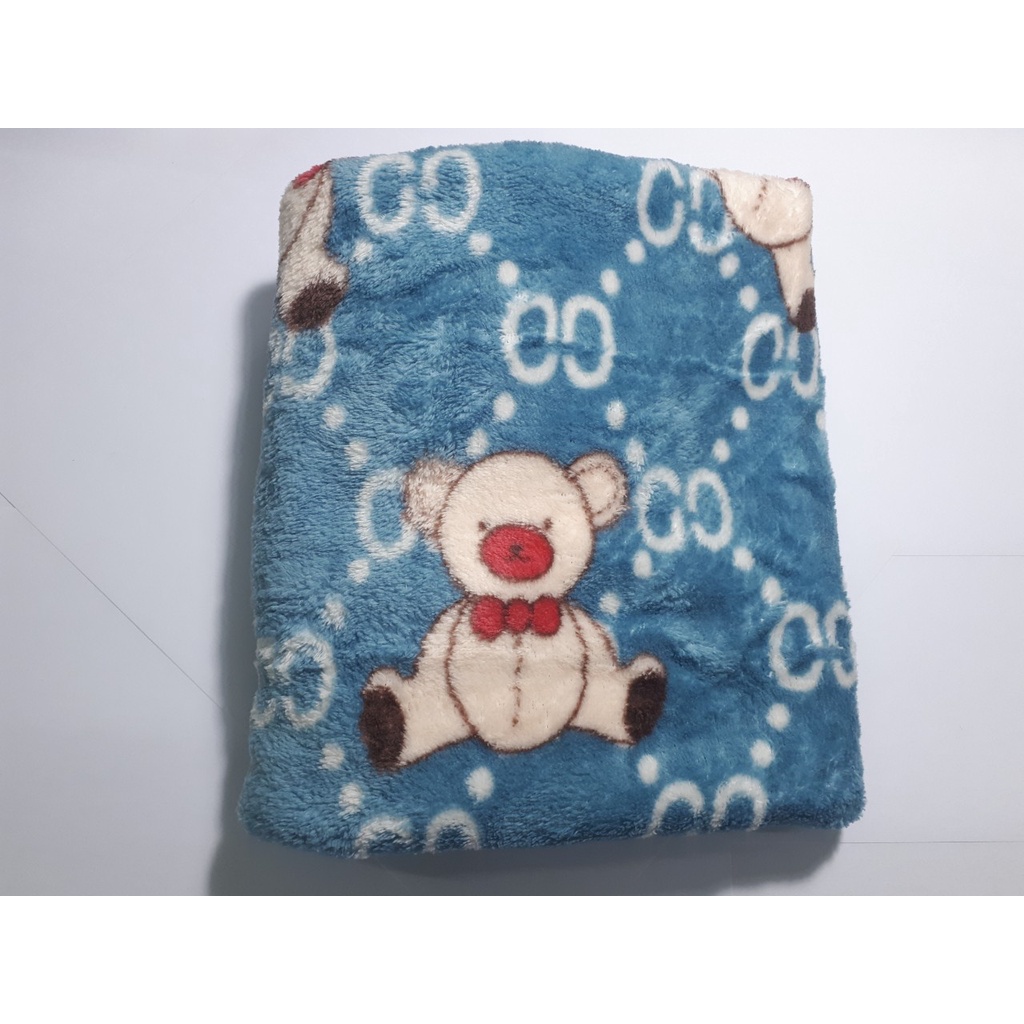 Khăn tắm 50cm x 100cm Họa tiết Hoa lông cừu Xuất Hàn mềm mịn thấm hút nước không ra màu dùng  được cho trẻ nhỏ