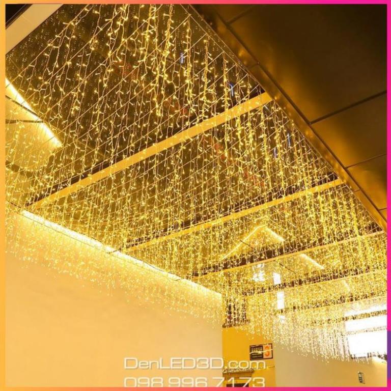 Đèn LED rèm treo Ngoài Trời - 8 Hiệu ứng chớp - Chống Thấm Nước