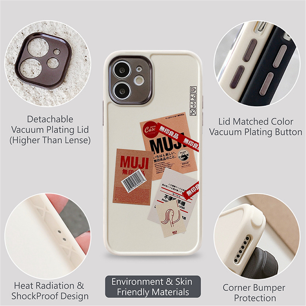 Ốp điện thoại bằng silicon mềm in hình nhãn dán cho iPhone 12pro max 12mini 11Pro Max XS Max XR SE 2020 7 8 Plus | BigBuy360 - bigbuy360.vn
