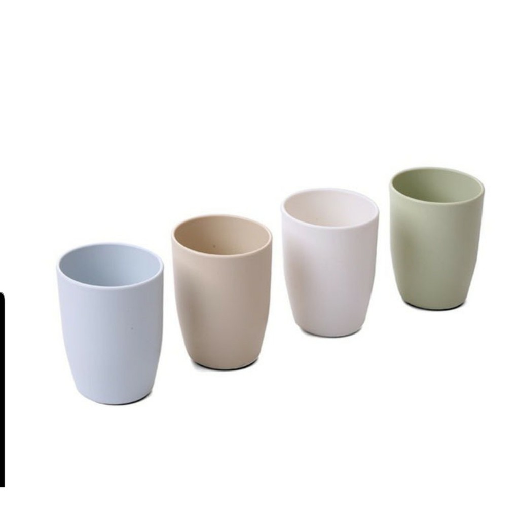 Cốc nhựa chịu nhiệt bằng lúa mạch nhiều màu sắc  88084 SIÊU THỊ GIA DỤNG