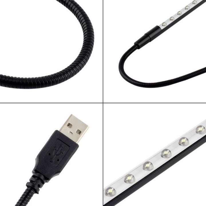 ĐÈN LED CẮM CỔNG USB MÁY TÍNH 10 BÓNG SIÊU SÁNG