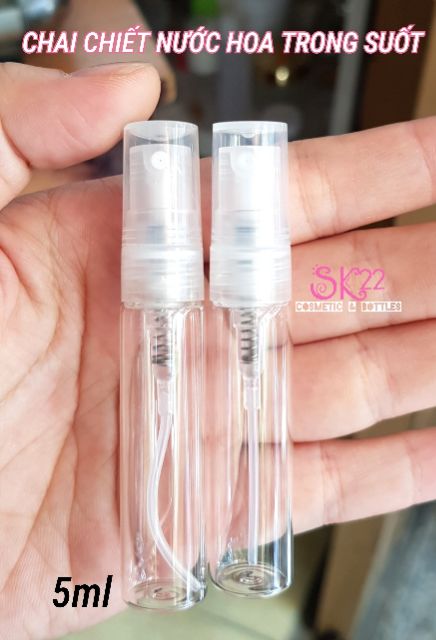 🔸️CHAI CHIẾT NƯỚC HOA MINI THỦY TINH 3ml/5ml/10ml🔸️