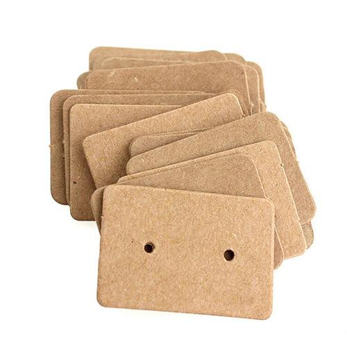 Set 100 Tấm Giấy Treo Trưng Bày Bông Tai 25x35mm