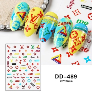 Sticker nails Thương hiệu VL - hình dán móng 3D