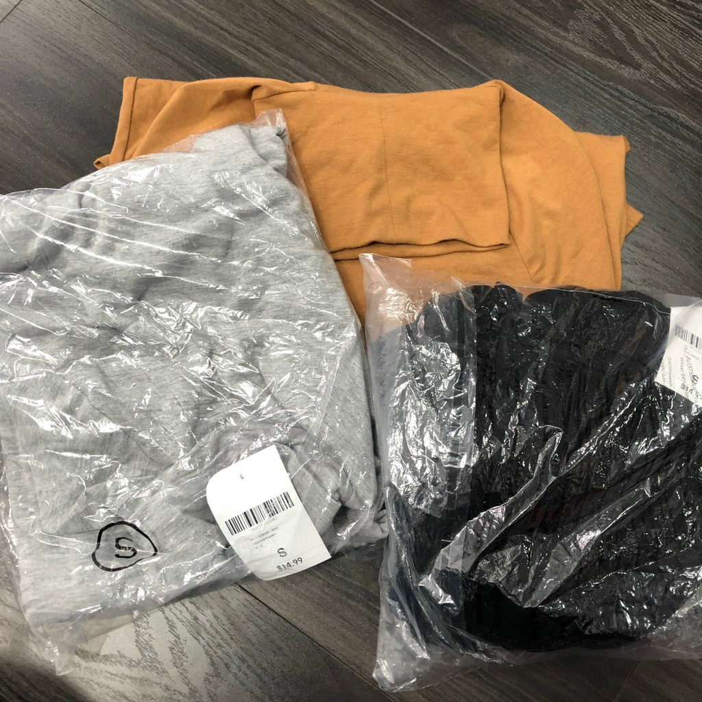 Đầm thun body cổ lọ F21 Kami