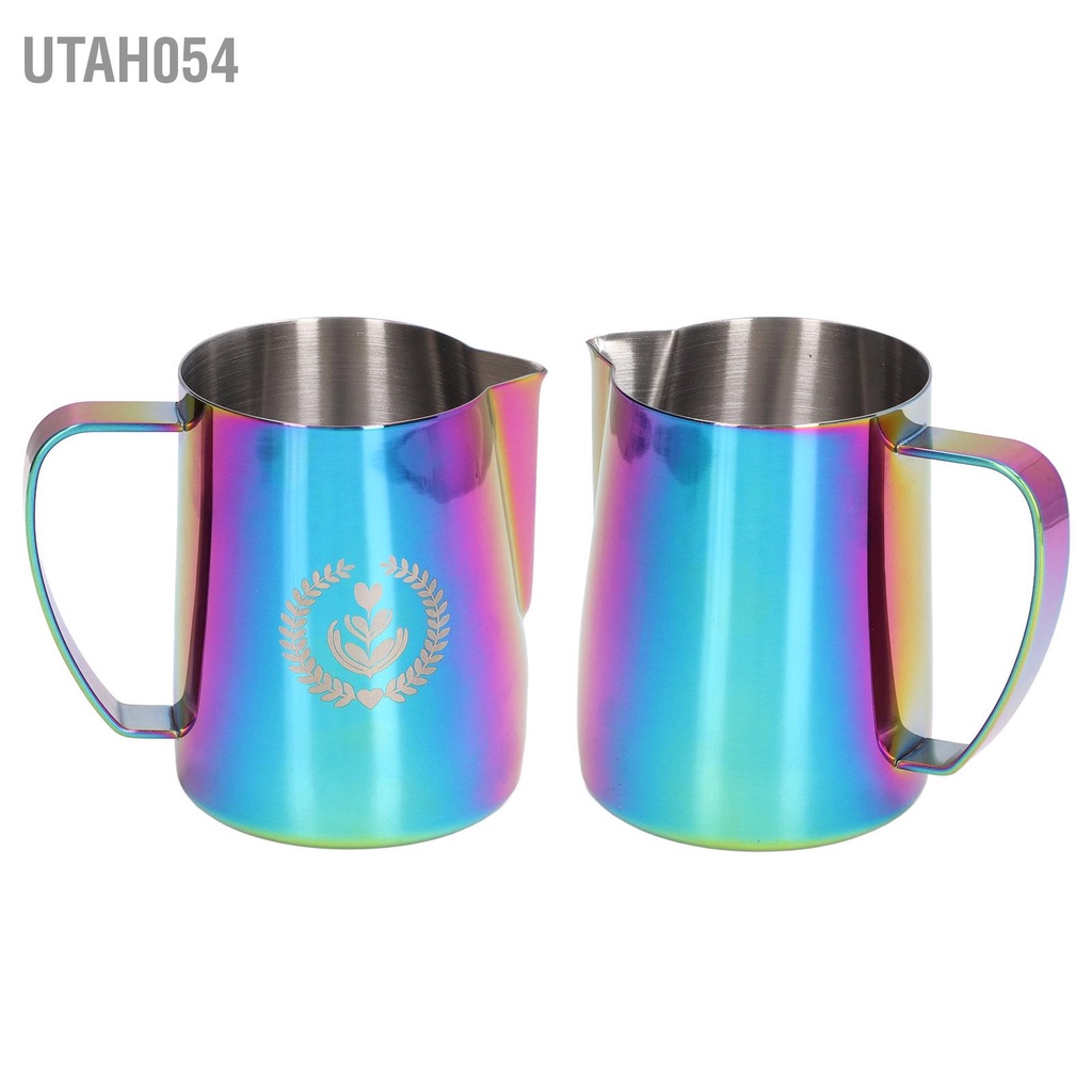Utah054 Bình trữ đông sữa 600ml 304 Thép không gỉ Cấp thực phẩm Eagle Vòi đa năng Cốc làm lạnh cà phê
