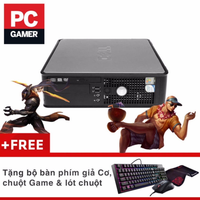 Máy tính văn phòng Dell Optiplex 755 SFF (Core 2 Quad Q6600, Ram 4GB, HDD 320GB, VGA Rời 1GB) + Quà Tặng -Hàng Nhập Khẩu | BigBuy360 - bigbuy360.vn
