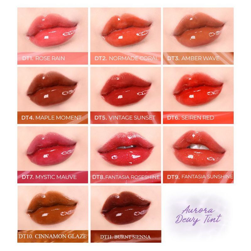[CHÍNH HÃNG] Son Tint Bóng Siêu Lì Merzy Aurora Dewy Tint 5.5g 4 màu DT07, DT09, DT10, DT11. | BigBuy360 - bigbuy360.vn