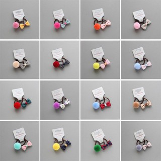 Set 2 dây cột tóc xinh xắn cho bé yêu