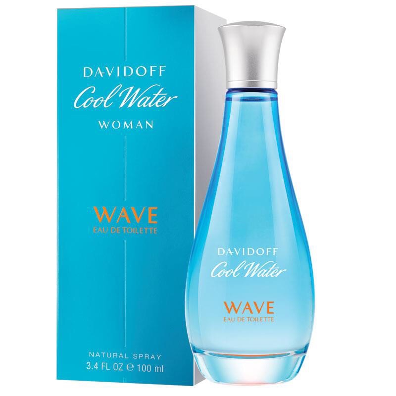 Nước hoa nữ Davidoff Cool Water Wave for Women Eau de Toilette 100ml Spray