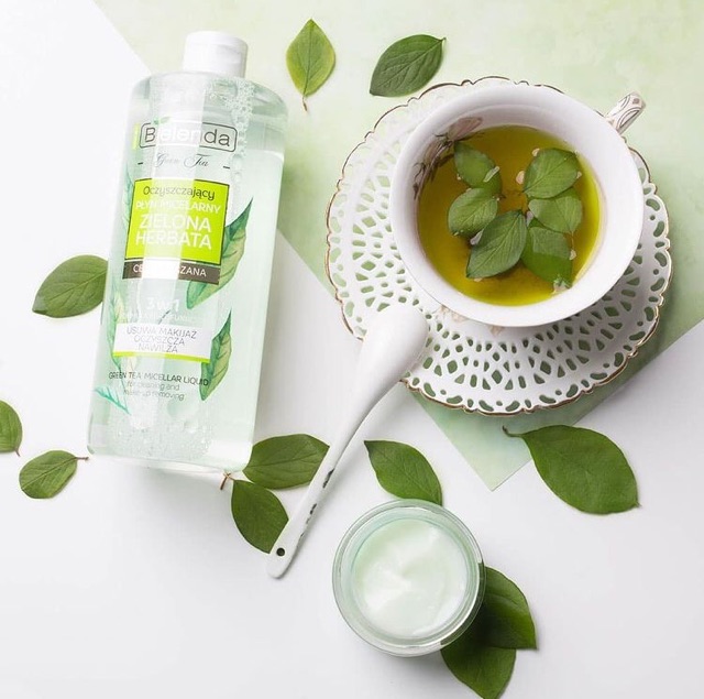 Nước tẩy trang Bielenda Greentea Micellar Water Liquid 3in1