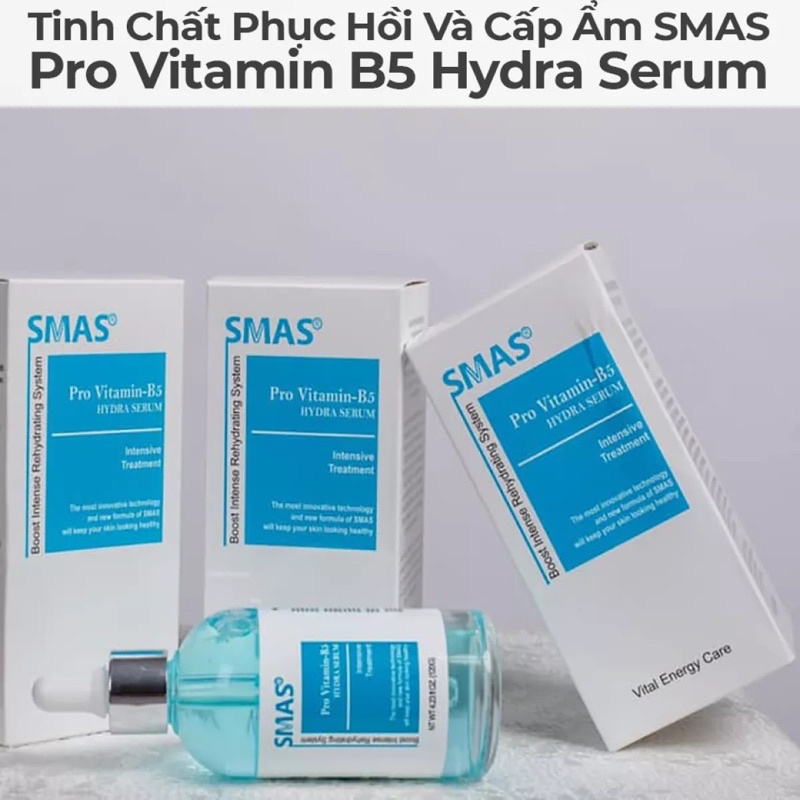 Tinh Chất Phục Hồi Và Cấp Ẩm Smas Pro Vitamin B5 Hydra Serum - GIBE STORE