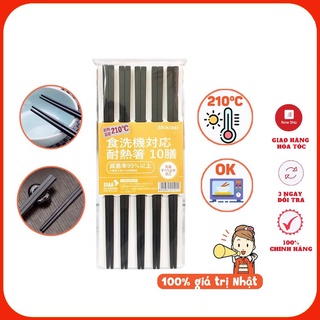 Đũa ăn cao cấp Shikisai - Đũa Nhật Bản kháng khuẩn, chống mốc, có tem chống hàng giả