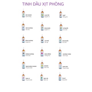 Tinh dầu xịt phòng Sả Chanh
