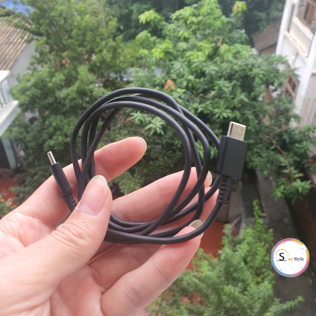 Dây sạc samsung phù hợp với tất cả các dòng điện thoại chân C to C, USB - Type C, USB - Micro - Onestyle Shop