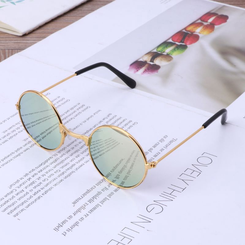 Mắt kính gọng tròn kiểu dáng vintage thời trang cho bé