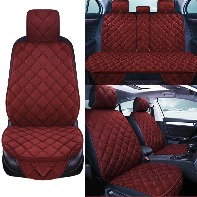 Bộ 5 bao ghế lót ô tô chất liệu simili nhung siêu mềm mạiphù hợp mọi loại xe 83201