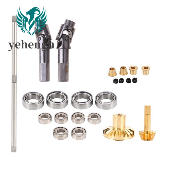 Bộ Trục Nối Cầu Chì Chuyên Dụng Cho Xe Tải Điều Khiển Từ Xa Wpl B-1 B-14 B-24 B24 C14 C-14 1 / 16