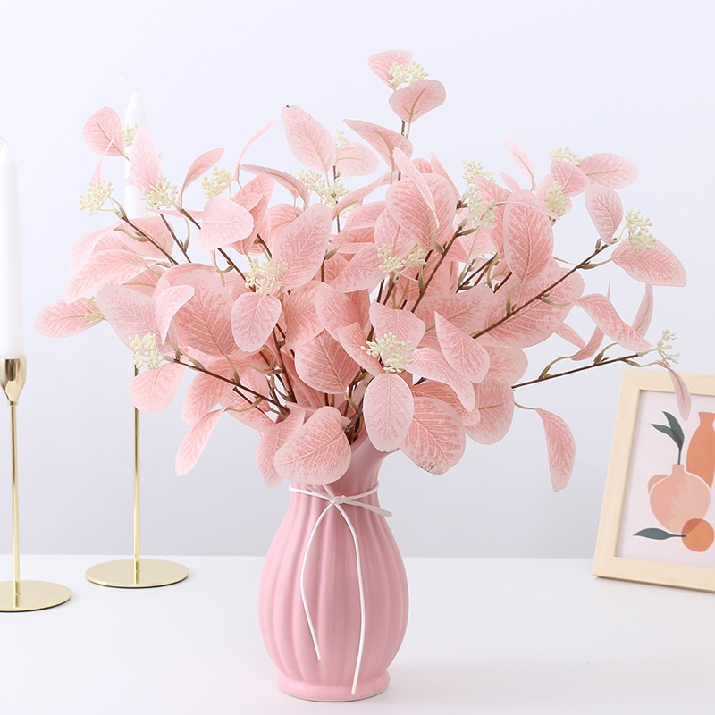 Nhánh Lá Cây Giả 52CM Trang Trí Phòng