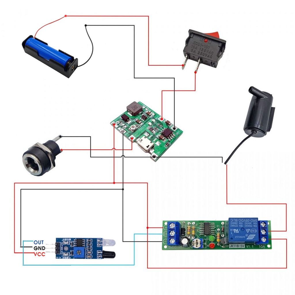 Combo tự chế máy rót rượu tự động V1 / V2