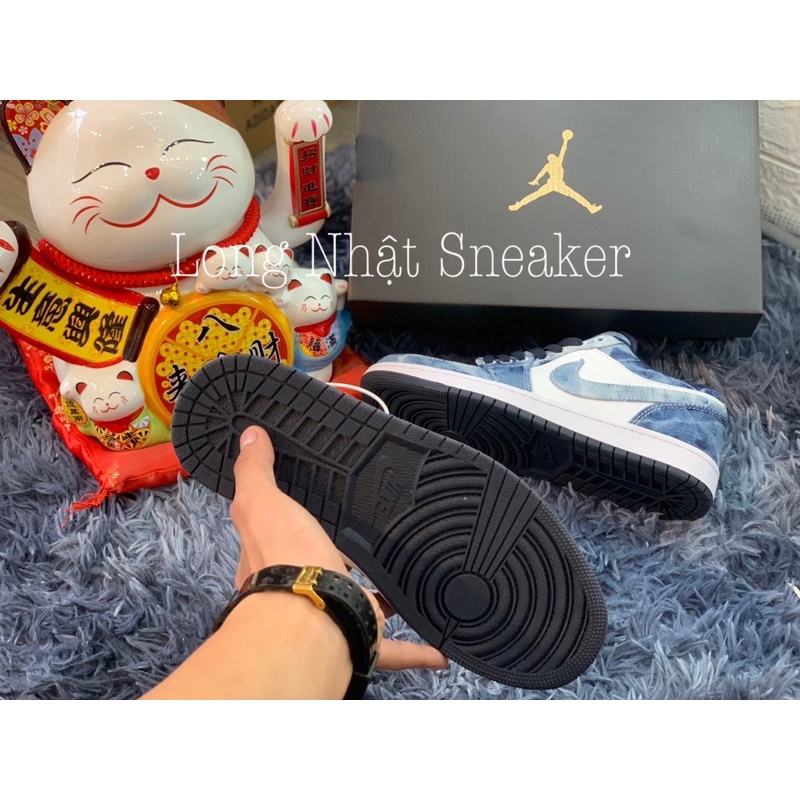 Giày Sneaker Jd Bò Loang Giày Thể Thao Nam Nữ Thấp Cổ Full Phụ Kiện