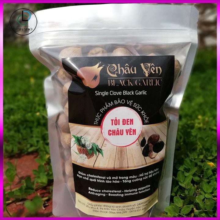 [500g] Tỏi đen cô đơn CHÂU YÊN, 100% lên men tự nhiên 90 ngày - túi loại 2 | BigBuy360 - bigbuy360.vn