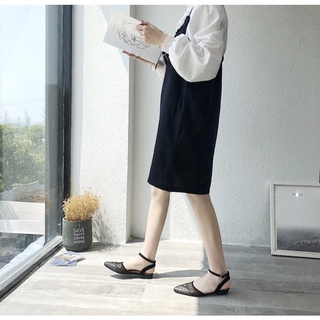 giày búp bê bệt mũi nhọn