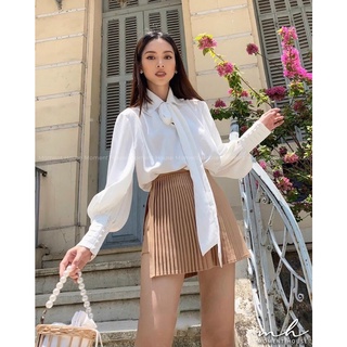 CHÂN VÁY XẾP LI NGẮN [Moment House]