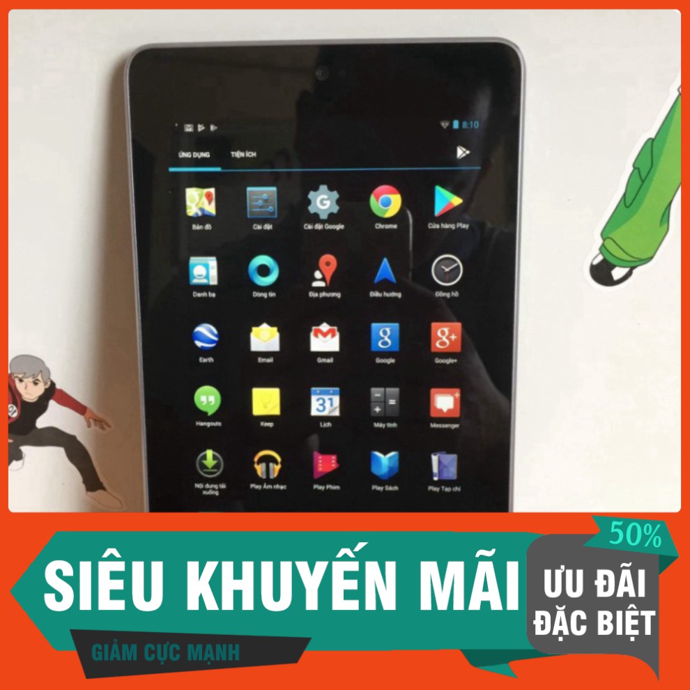 Google Nexus 7 -Wifi- Máy tính bảng giải trí giá rẻ SIÊU KHYẾN MÃI