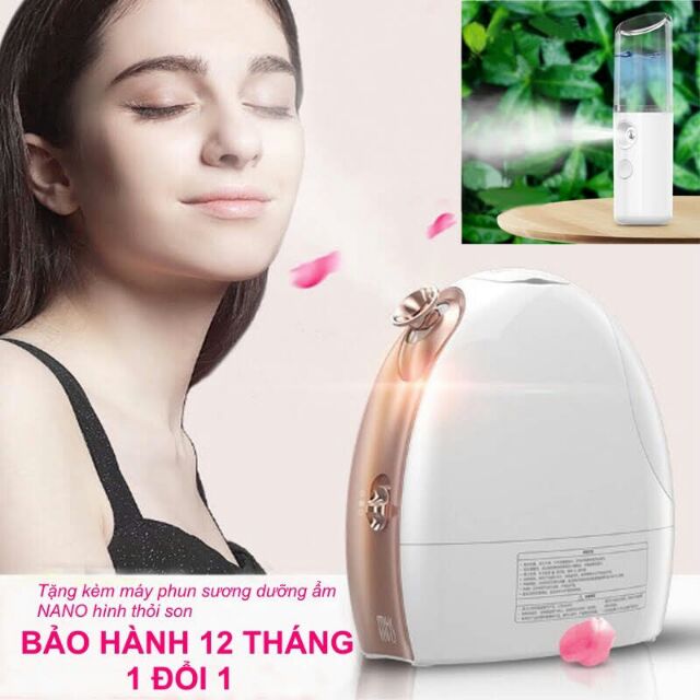 Máy Xông Mặt Nóng Lạnh Cao Cấp MKS-(Có Ngăn Chứa Thảo Dược)