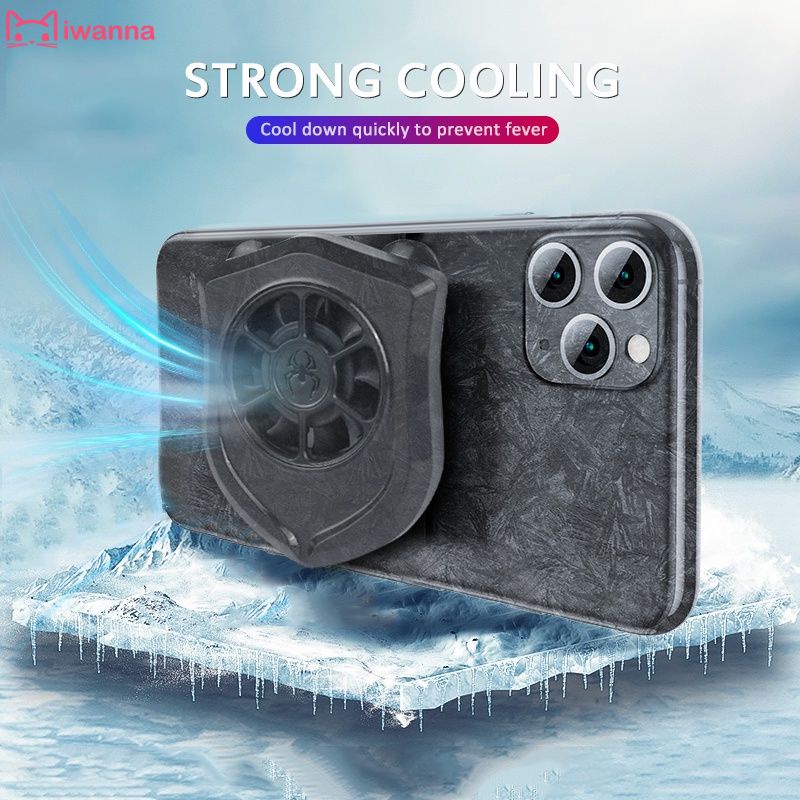 ✨Có Sẵn✨P11 Ốp Tản Nhiệt Cho iPhone Samsung Xiaomi Đa Năng Điện Thoại Di Động USB Tản Nhiệt Tay Cầm Chơi Game Đứng Chân Đế Tản Nhiệt @ Iwanna